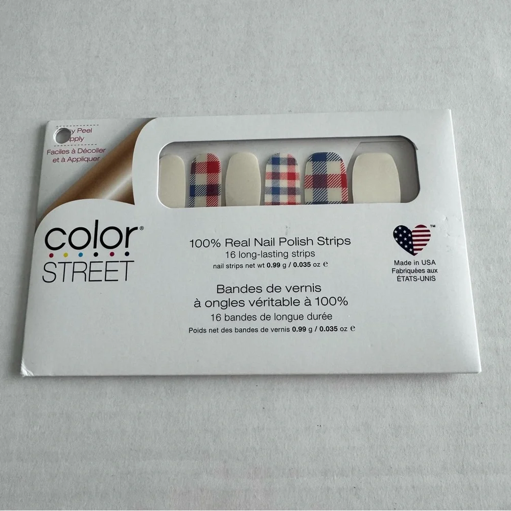 *Retired* Color Street: Plaid in the USA | Fourth of July Patriotic America - Picture 3 of 16